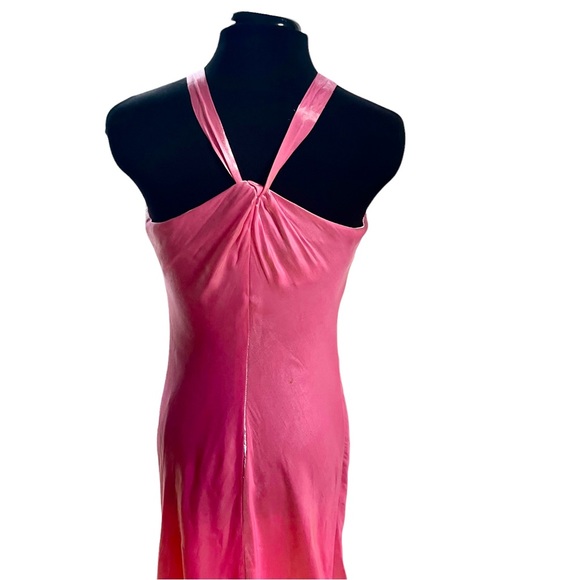 Pink prom dress vintage Cache size 4 absolutely stunning dress see video! - Picture 6 of 16